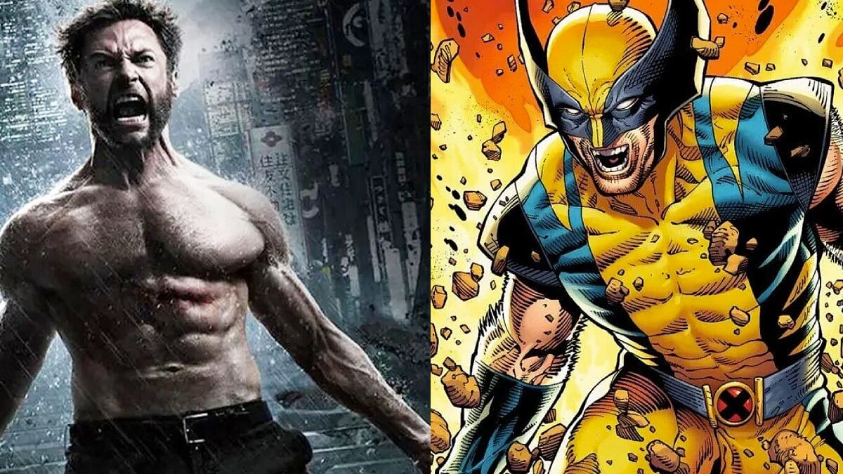Ryan Reynolds muestra a Hugh Jackman con el inconfundible traje amarillo de Wolverine