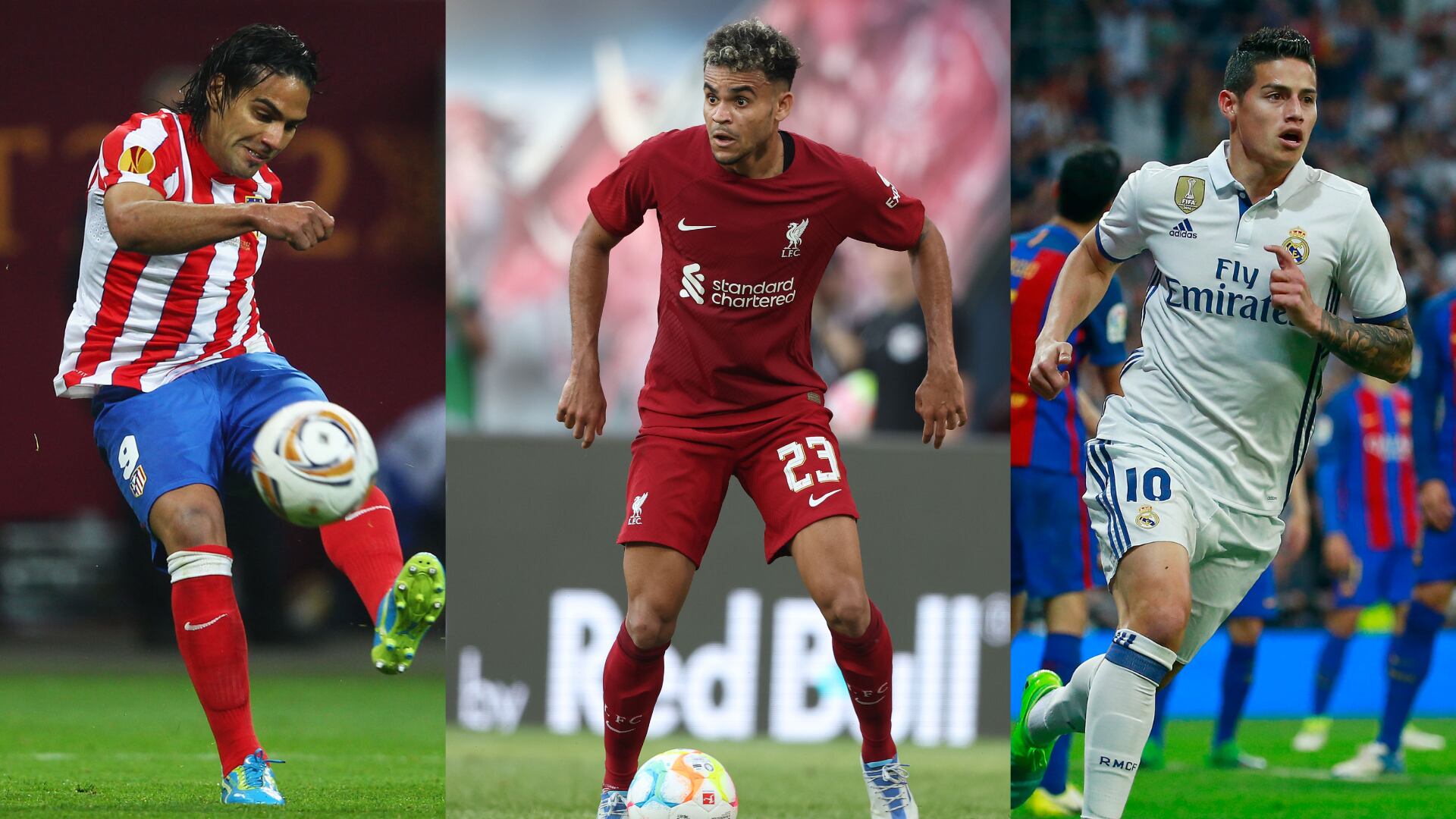 Falcao, James y Luis Dïaz