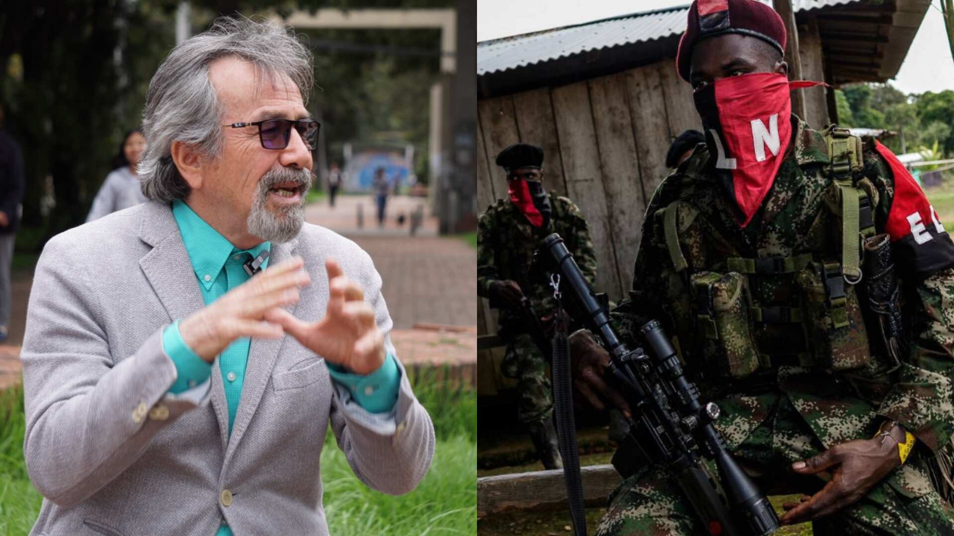 Carlos Velandia fue un excomandante del ELN. Hoy hace es promotor de paz del gobierno Petro.