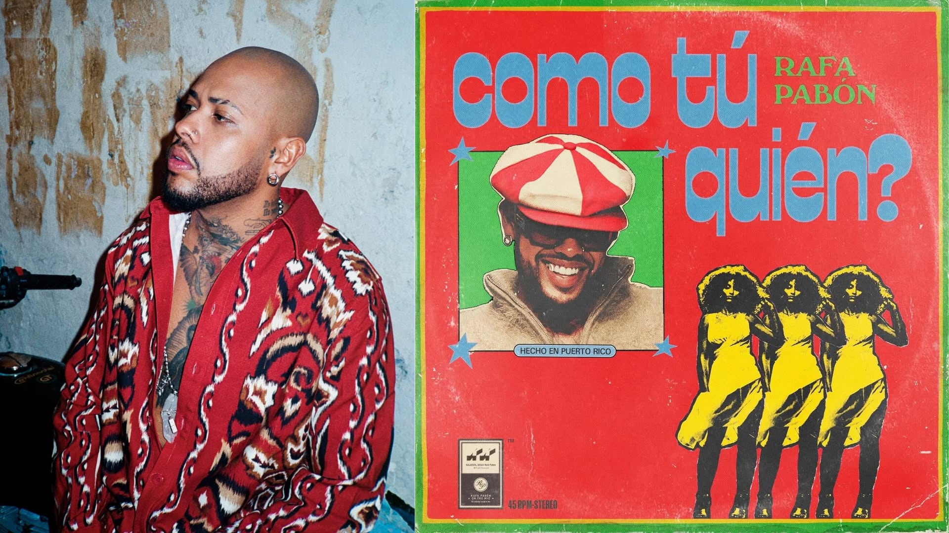 Rafa Pabón lanzó ¿Como tu, quién? en el que honra sus raíces afro