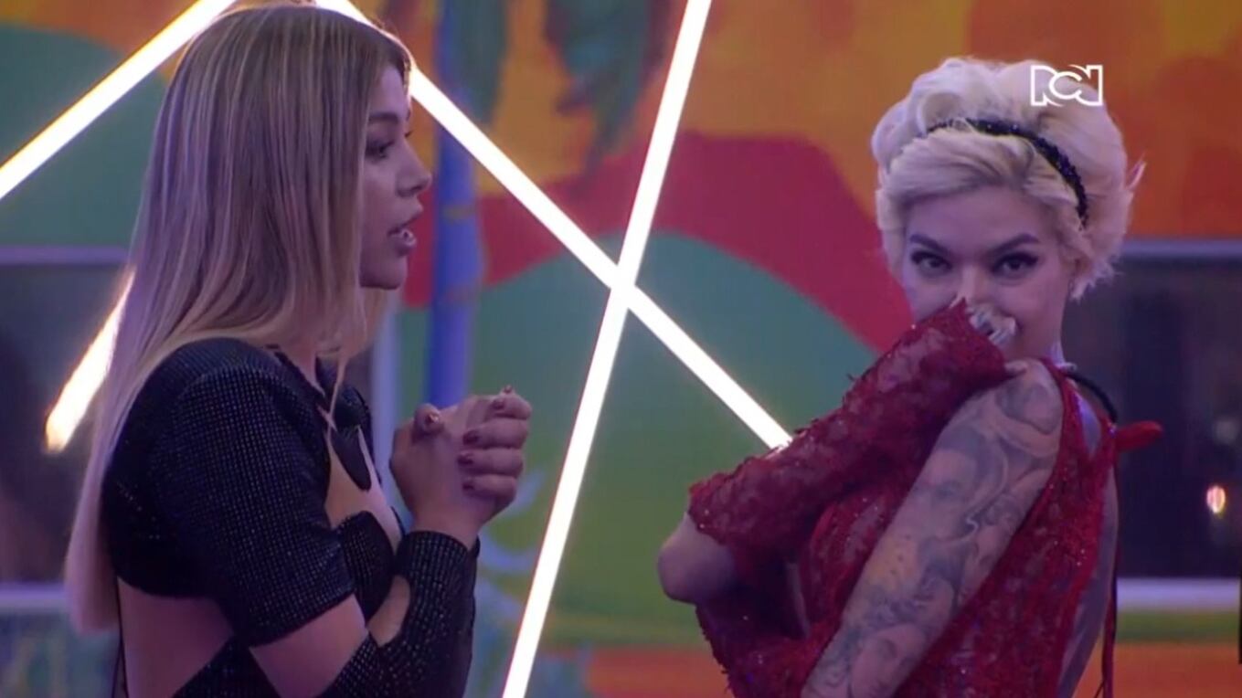 Yaya Muñoz y Melissa Gate se dijeron sus verdades en la cara en el posicionamiento de 'La Casa de los Famosos Colombia'