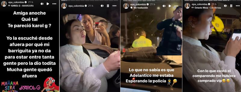 Epa Colombia contó qué le pasó afuera de El Campín