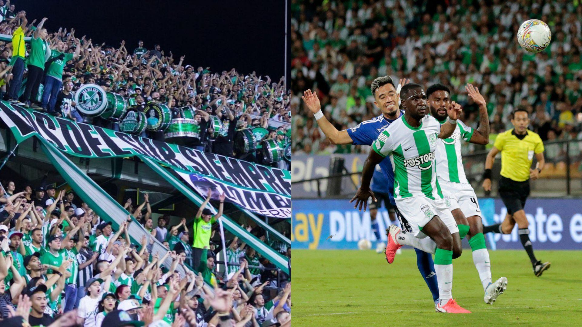 Los Del Sur hicieron un llamado a la convivencia previo a la final Nacional-Millonarios.