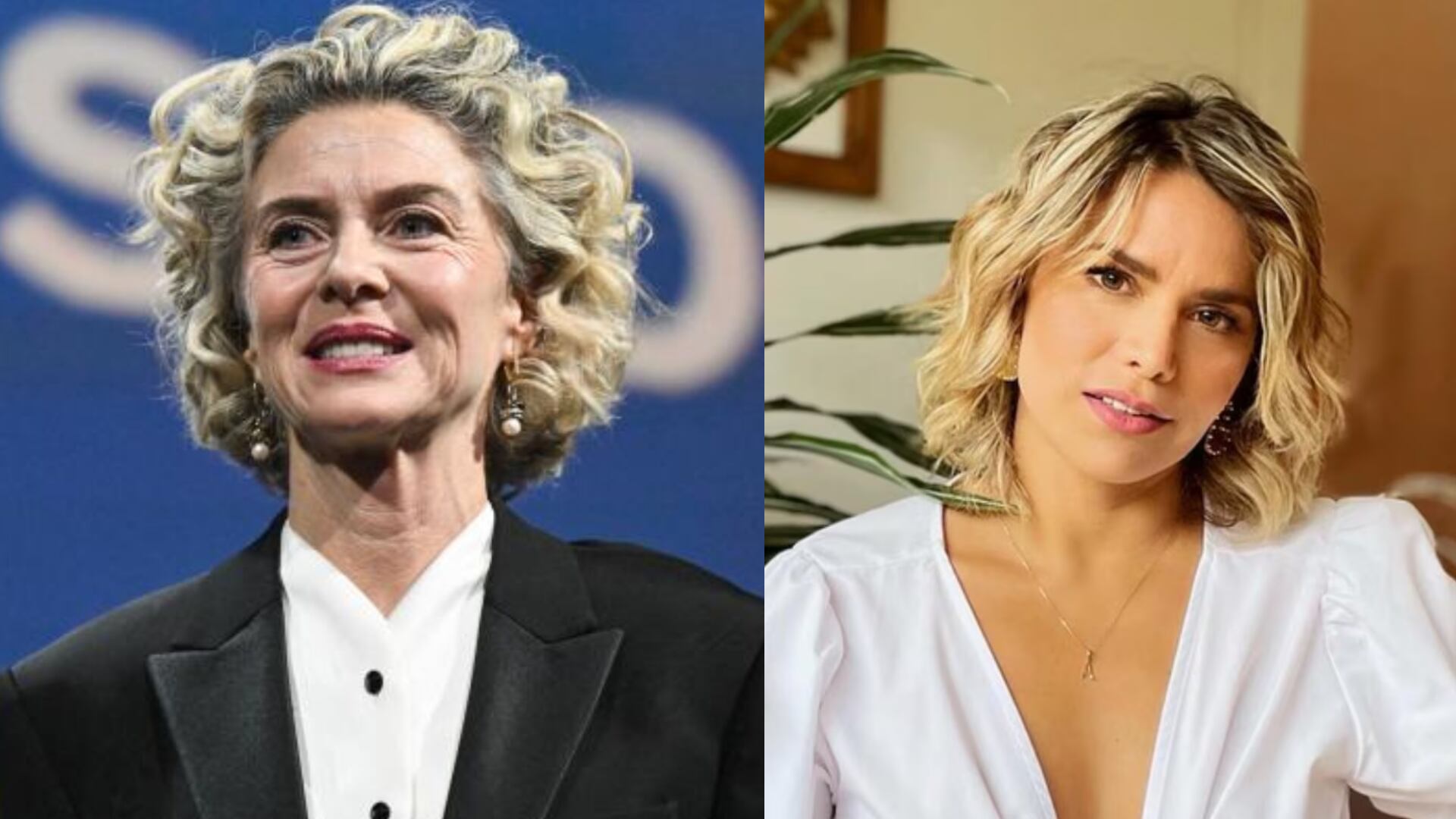 Margarita Rosa de Francisco y Adriana Lucía