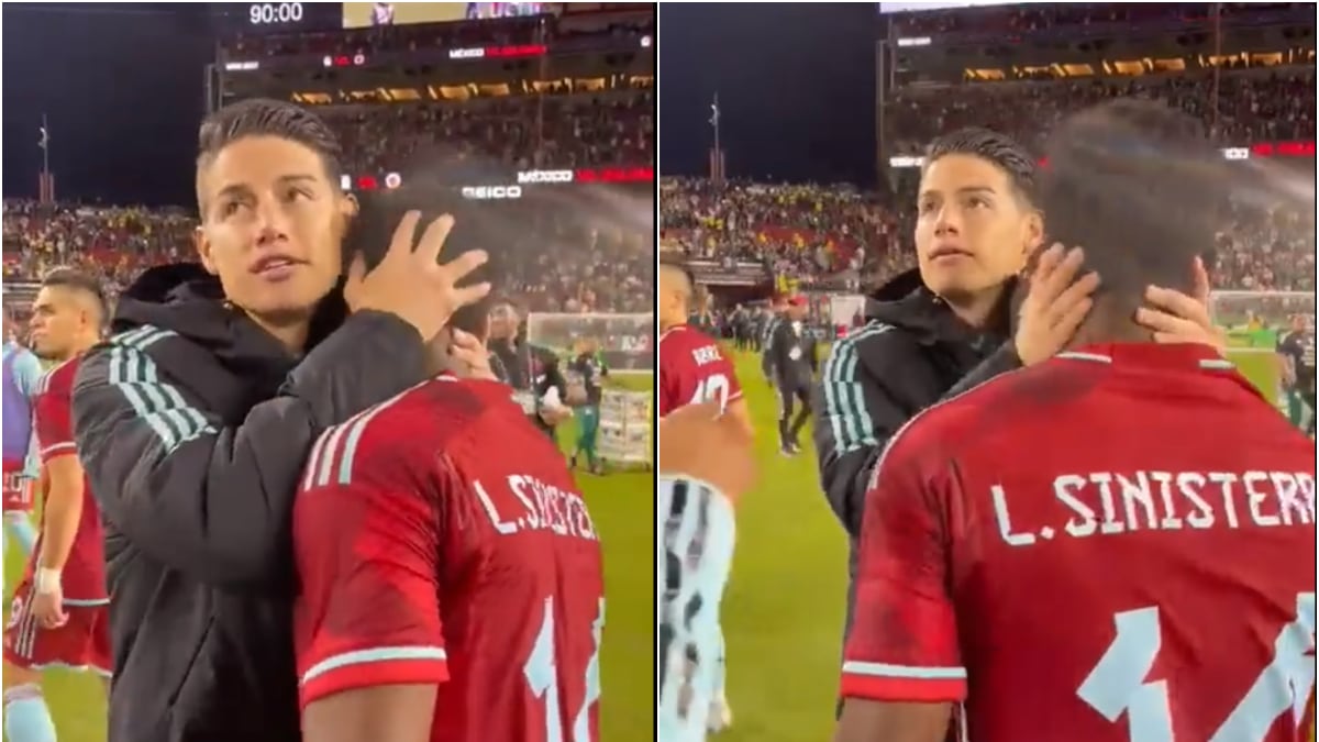 Vélez le tiró a James hasta por los abrazos: “artificiales y cosméticos”