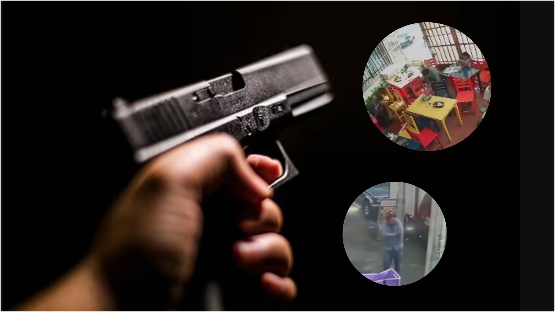Descarado robo en Engativá: entró a un restaurante con pistola en mano y disparó contra un hombre sin remordimiento (Getty Images y redes sociales)