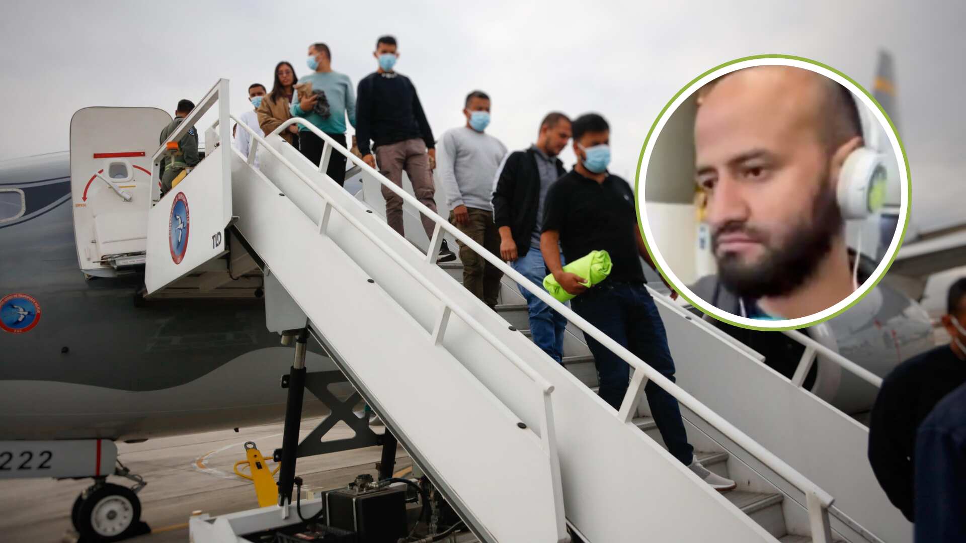 Colombiano deportado de Estados Unidos aseguró que no los tenían en malas condiciones