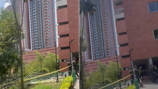 Hombre se lanzó de un piso 26 en Itagüí