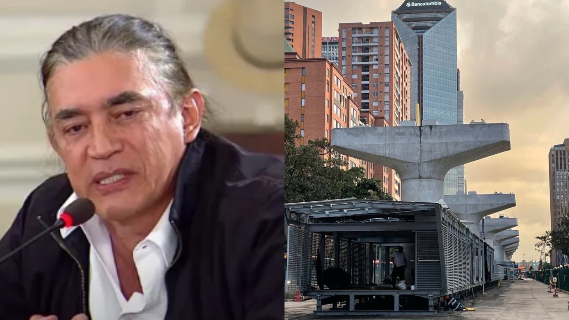 Gustavo Bolívar se refiere a la obra del Metro de Bogotá.
