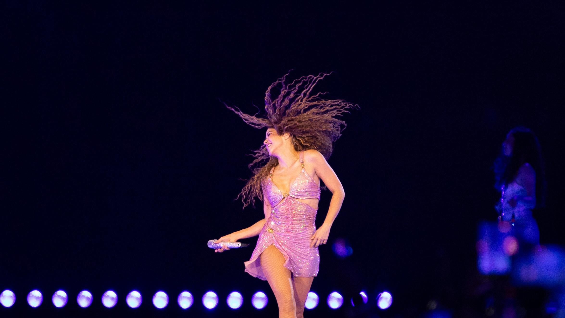 Cierre de la primera etapa de conciertos de Shakira en Medellín.