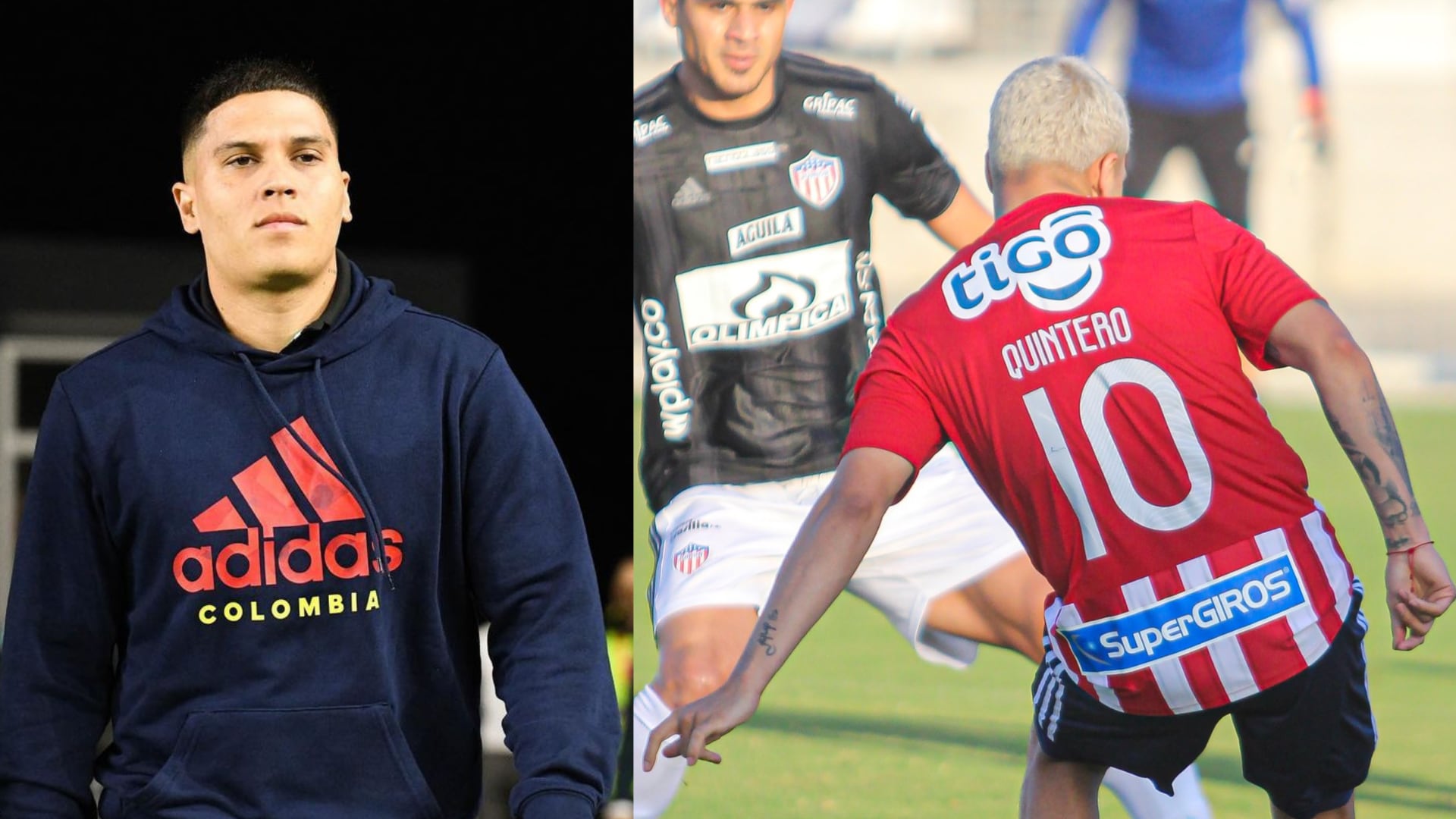 Empresa barranquillera está quitando a Juan Fernando Quintero de las camisetas del Junior