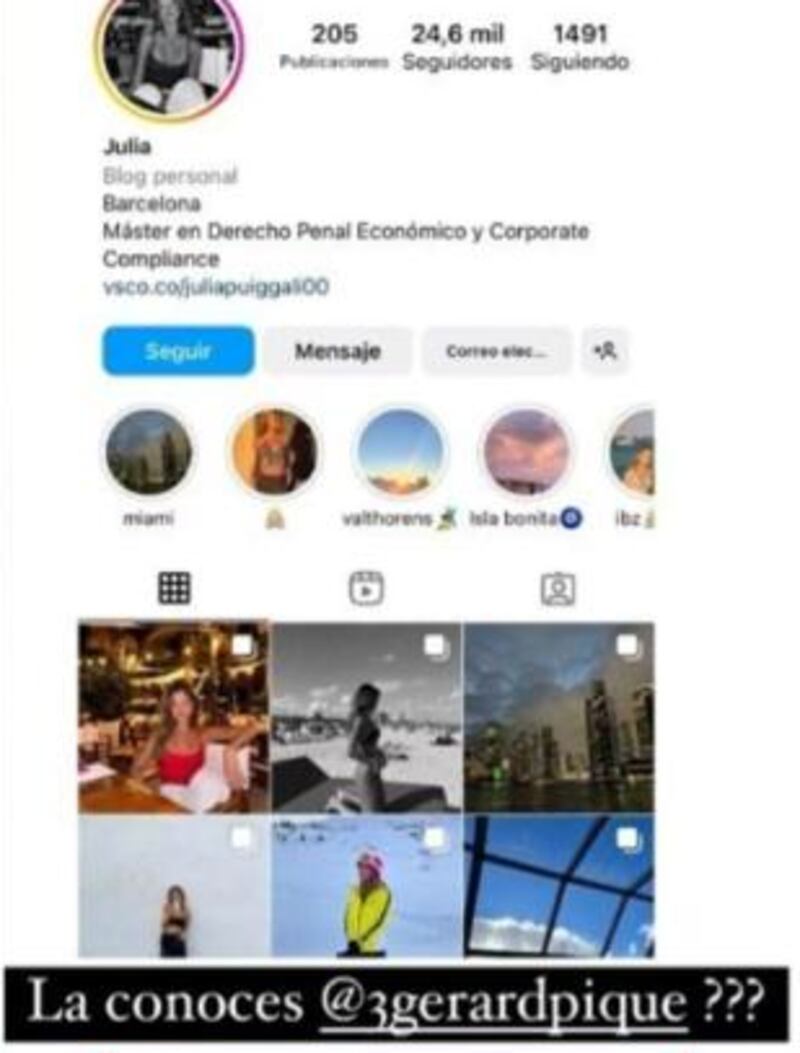 jordi martin pantallazo tomado de instagram