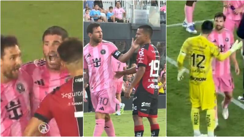 Camilo Vargas se quedó con la camiseta de Messi, luego del pique del argentino con sus rivales