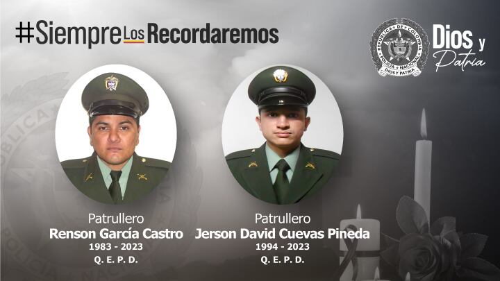 Tres policías fueron asesinados en Norte de Santander