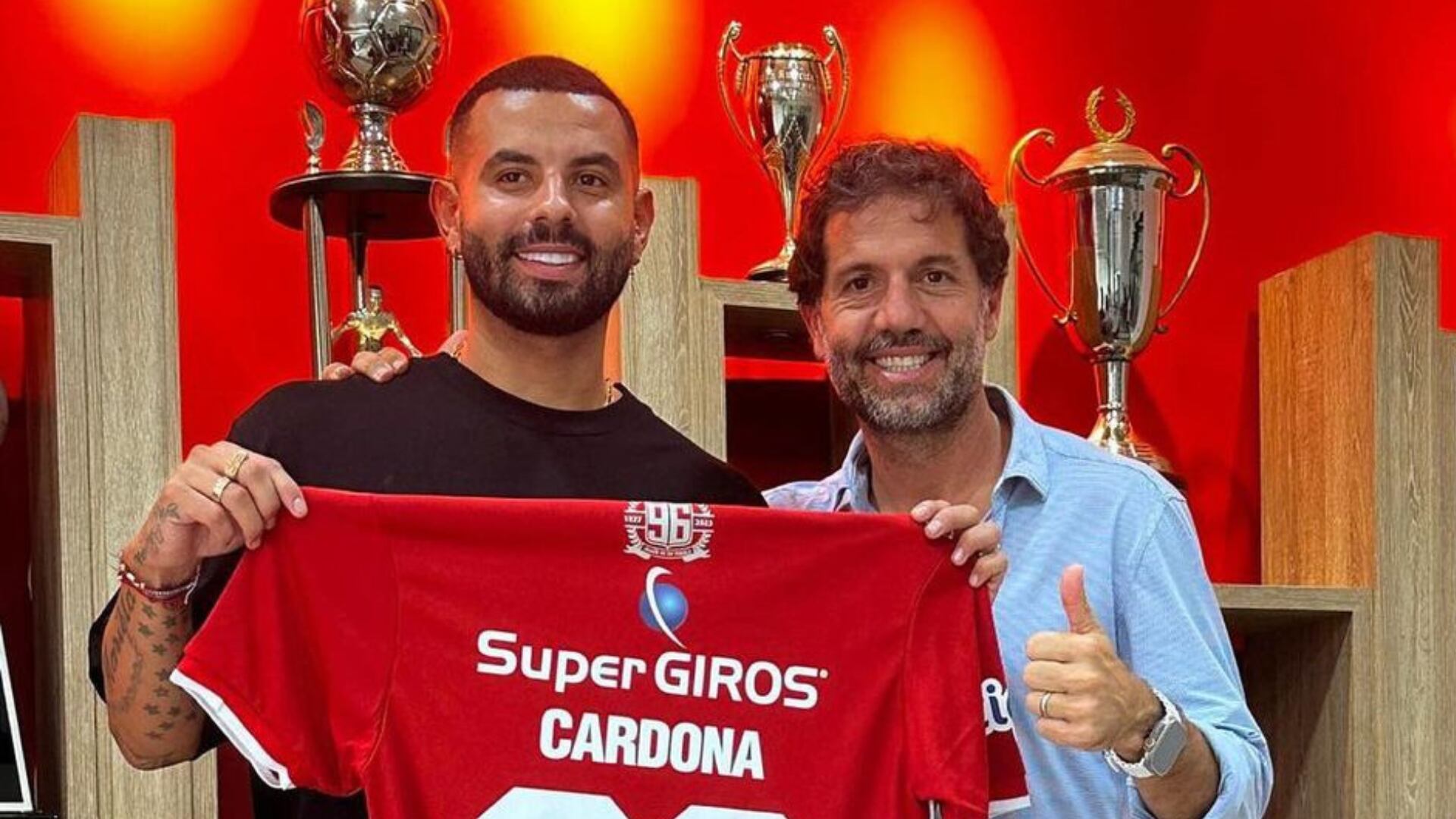 Edwin Cardona encaró a periodista de Win Sports que lo hirió en pleno programa