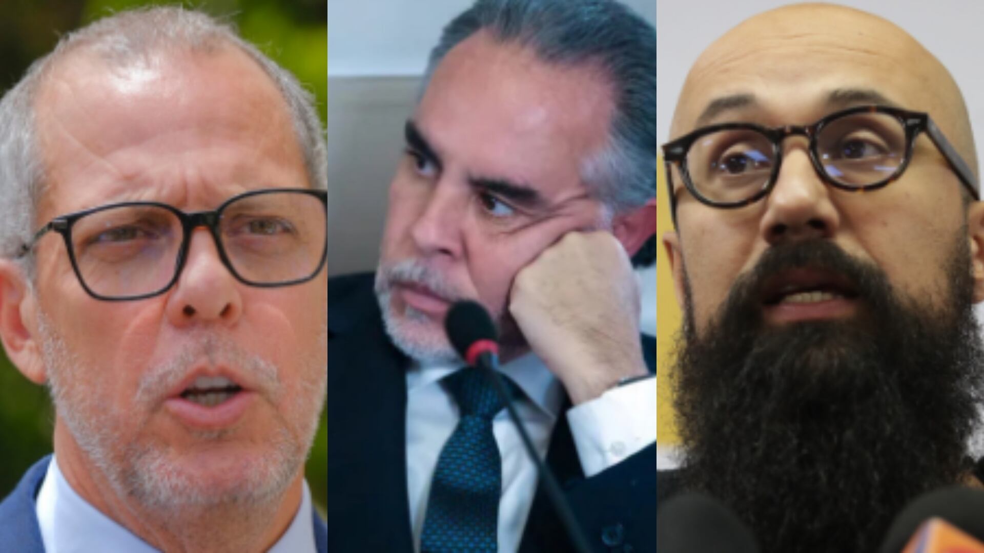 Discusión entre Alfredo Saade y Carlos Carrillo.