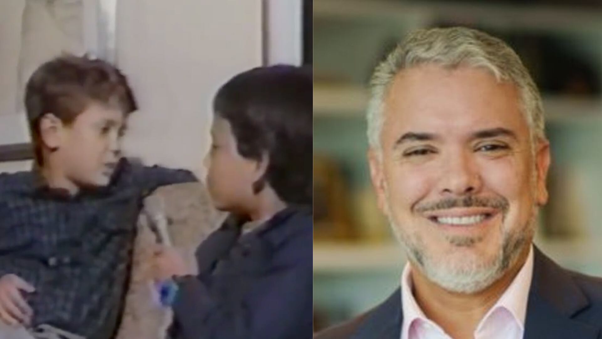 Así se veía Iván Duque de niño cuando soñaba con ser presidente de Colombia