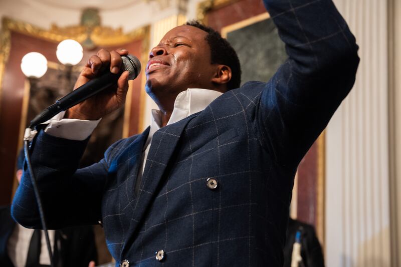 Mauro Castillo en La Casa Blanca, Estados Unidos