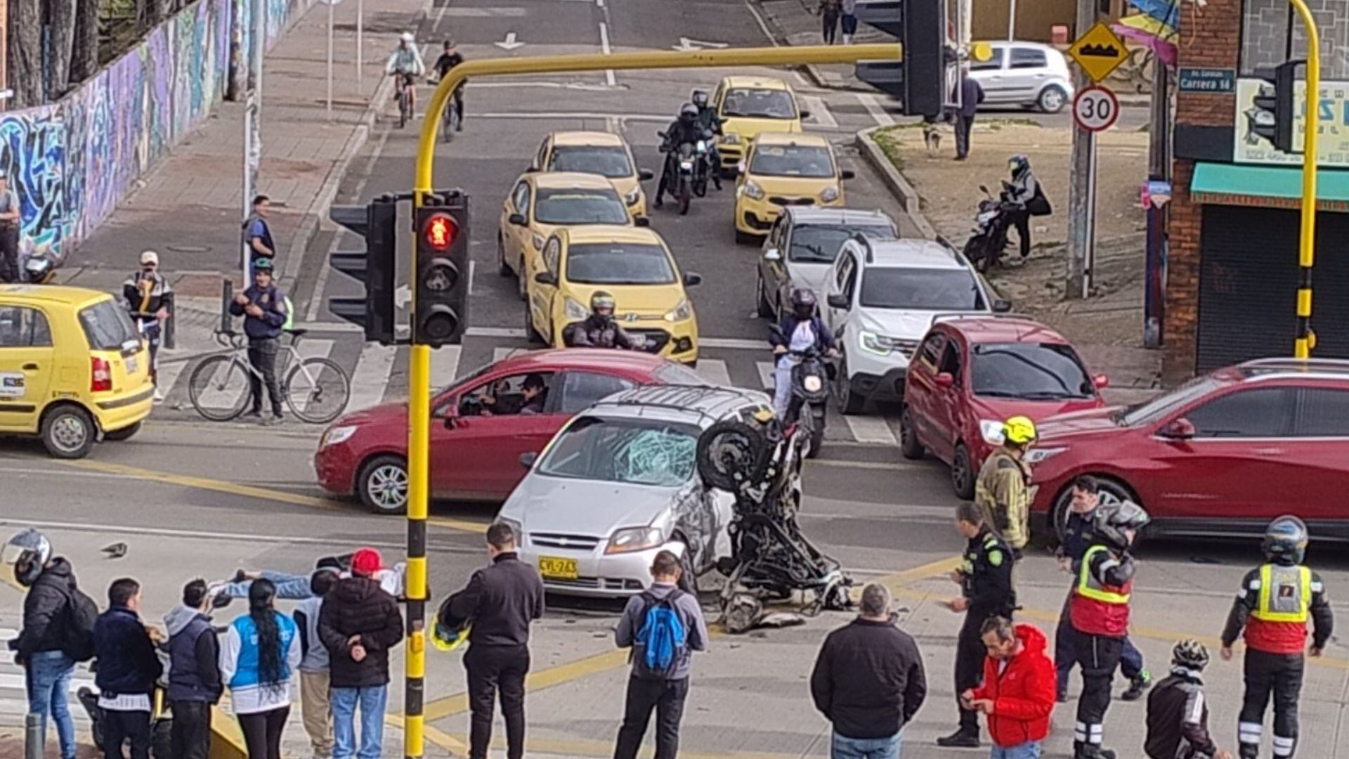 El saldo deja un motociclista muerto