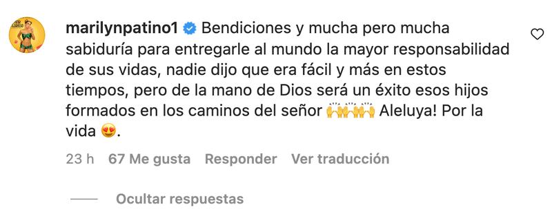 Advertencia de Marilyn Patiño a Radamel Falcao