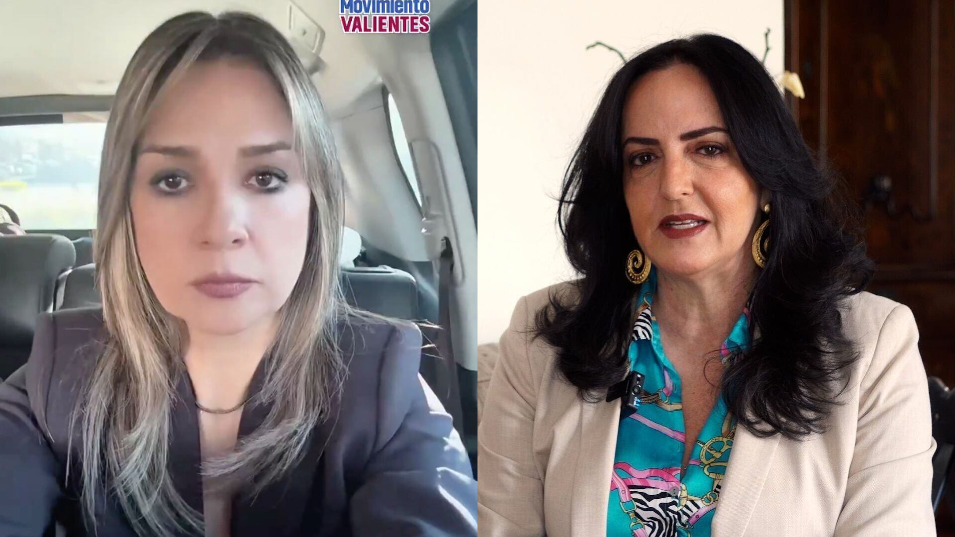 Vicky Dávila y María Fernanda Cabal