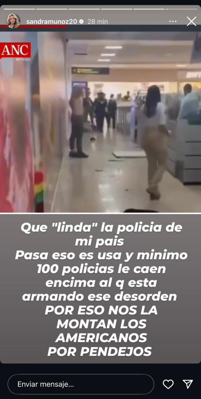 Sandra Muñoz LCDF.