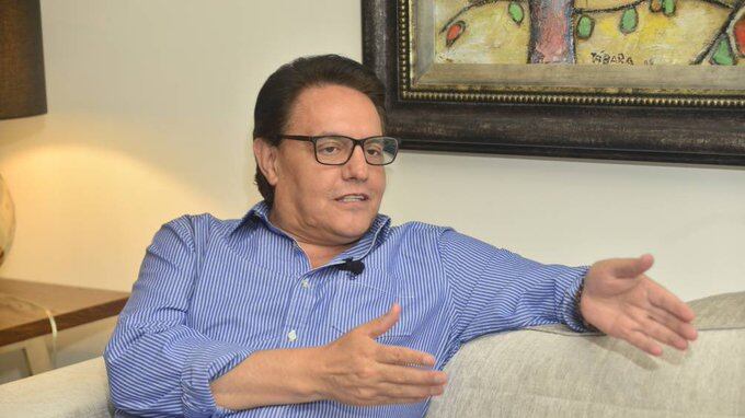 El candidato asesinado Fernando Villavicencio.