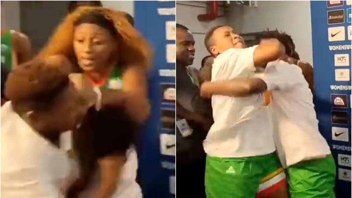 Dos jugadoras se agarraron a trompadas en la zona mixta luego del partido