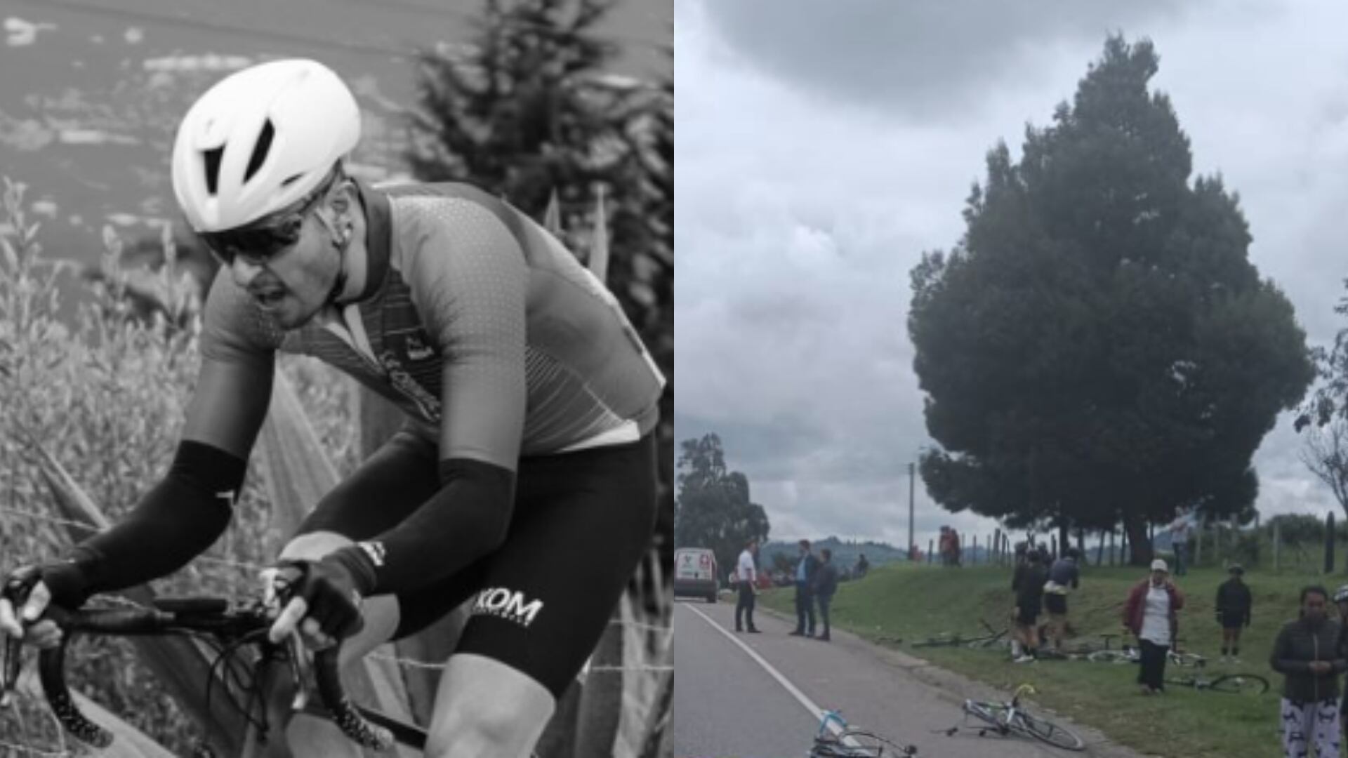 Ciclista profesional Jonathan Felipe Paredes, murió en un accidente de tránsito en Boyacá.