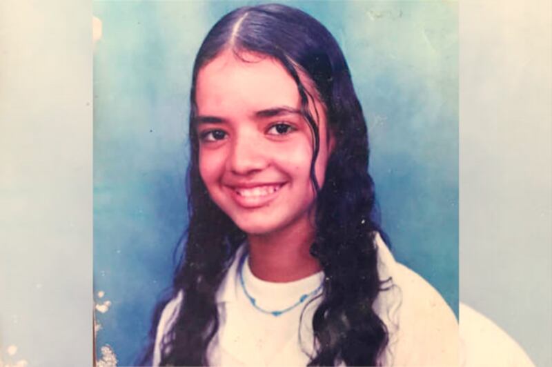 Así se veía la actriz y presentadora Elianis Garrido antes de ser famosa