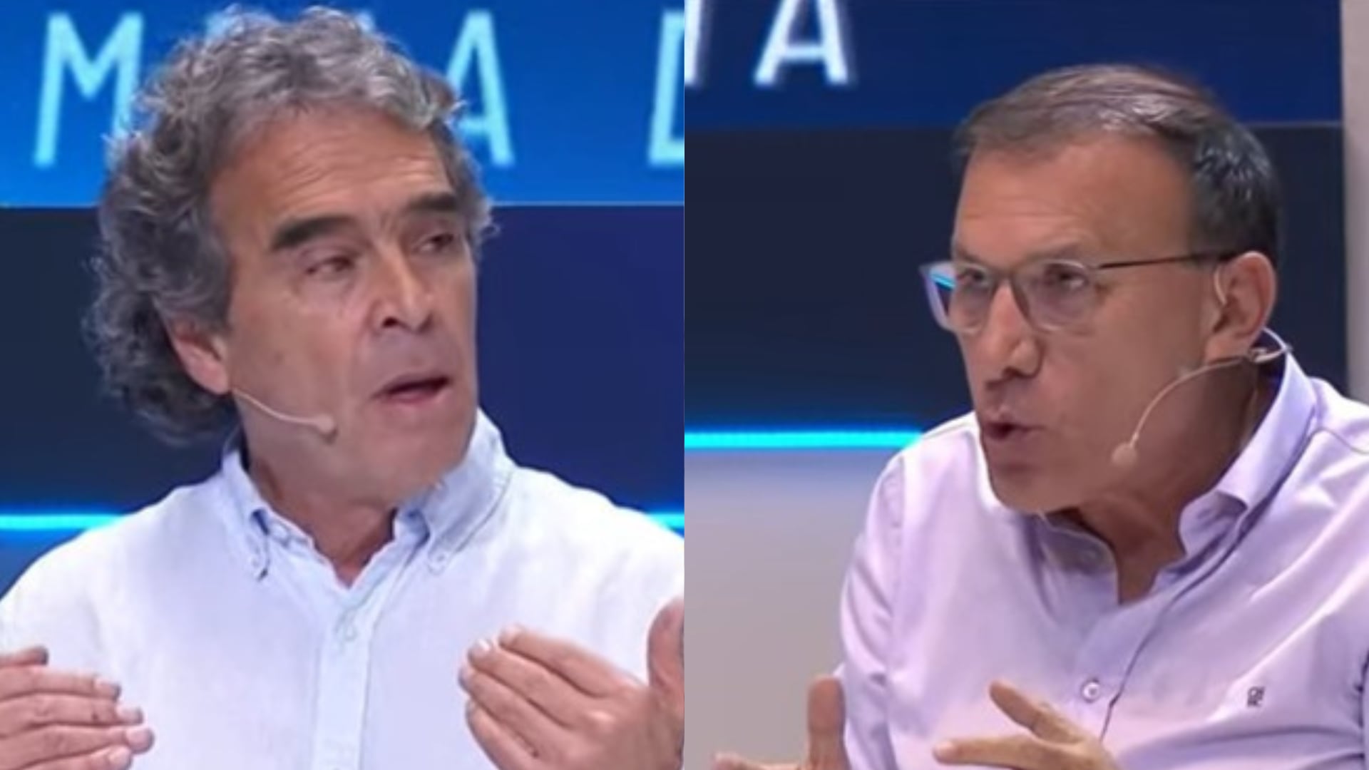Roy Barreras se burla de Sergio Fajardo en debate