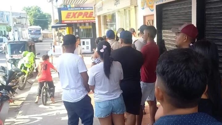 Cajero entregó dinero de más en el municipio de Malambo, Atlántico.