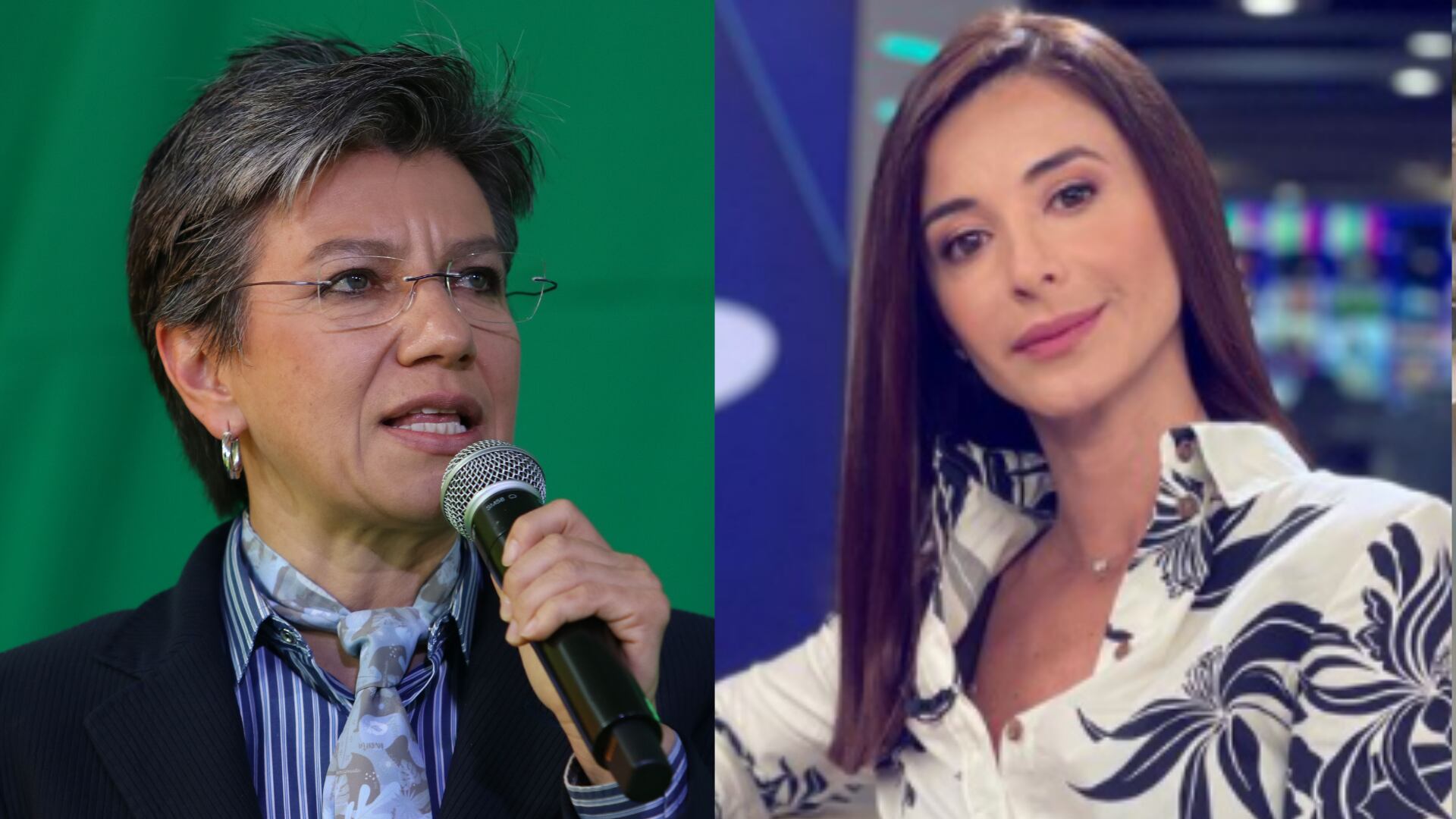 Claudia López y Alejandra Giraldo