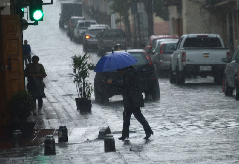 Lluvia en Cuenca