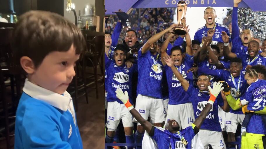 Luciano, hincha de Millonarios