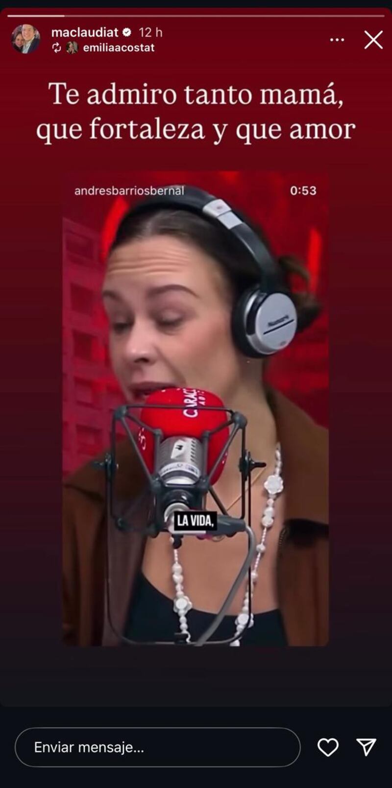 María Claudia Tarazona, esposa de Miguel Uribe Turbay