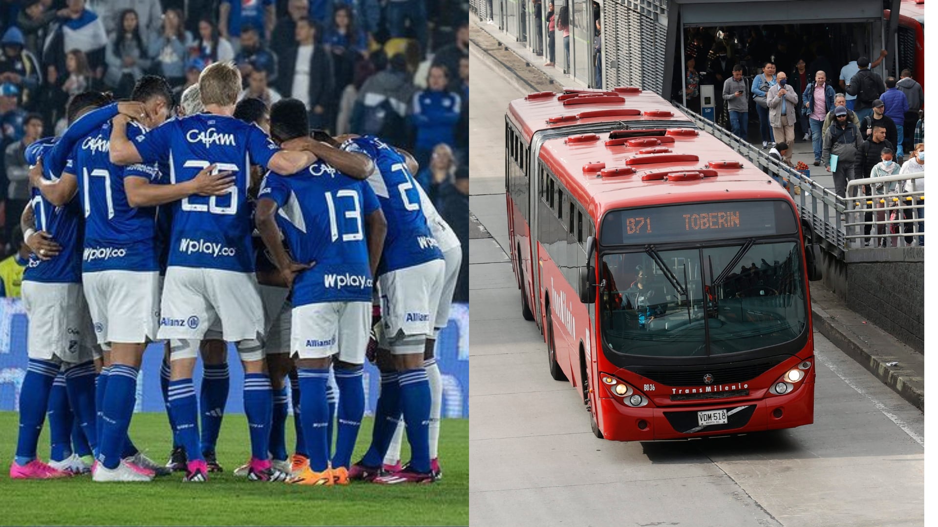 Millonarios y TransMilenio