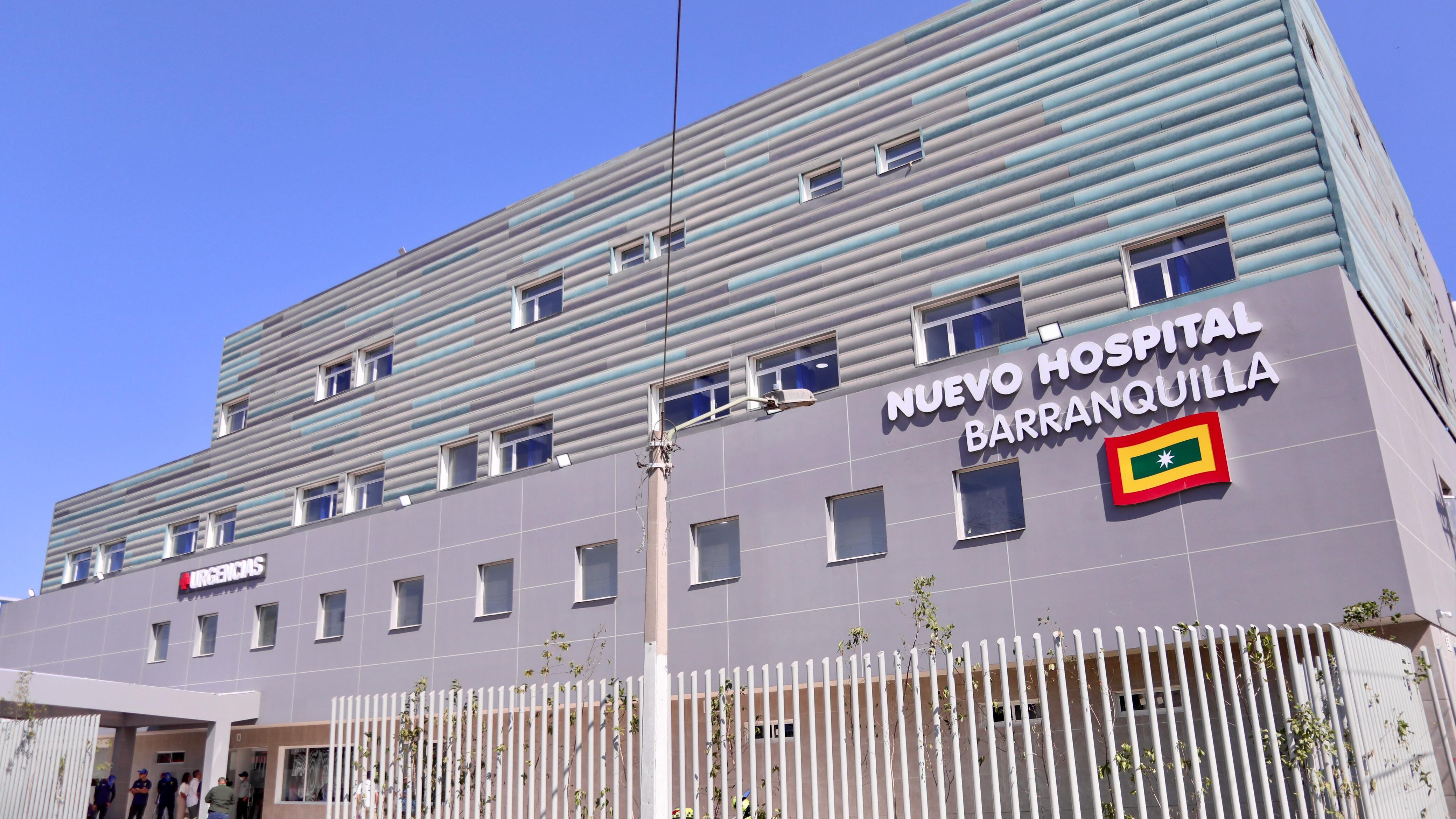 Obra del Hospital Barranquilla con 150 años de historia: ofrecerá nuevos servicios a la comunidad.