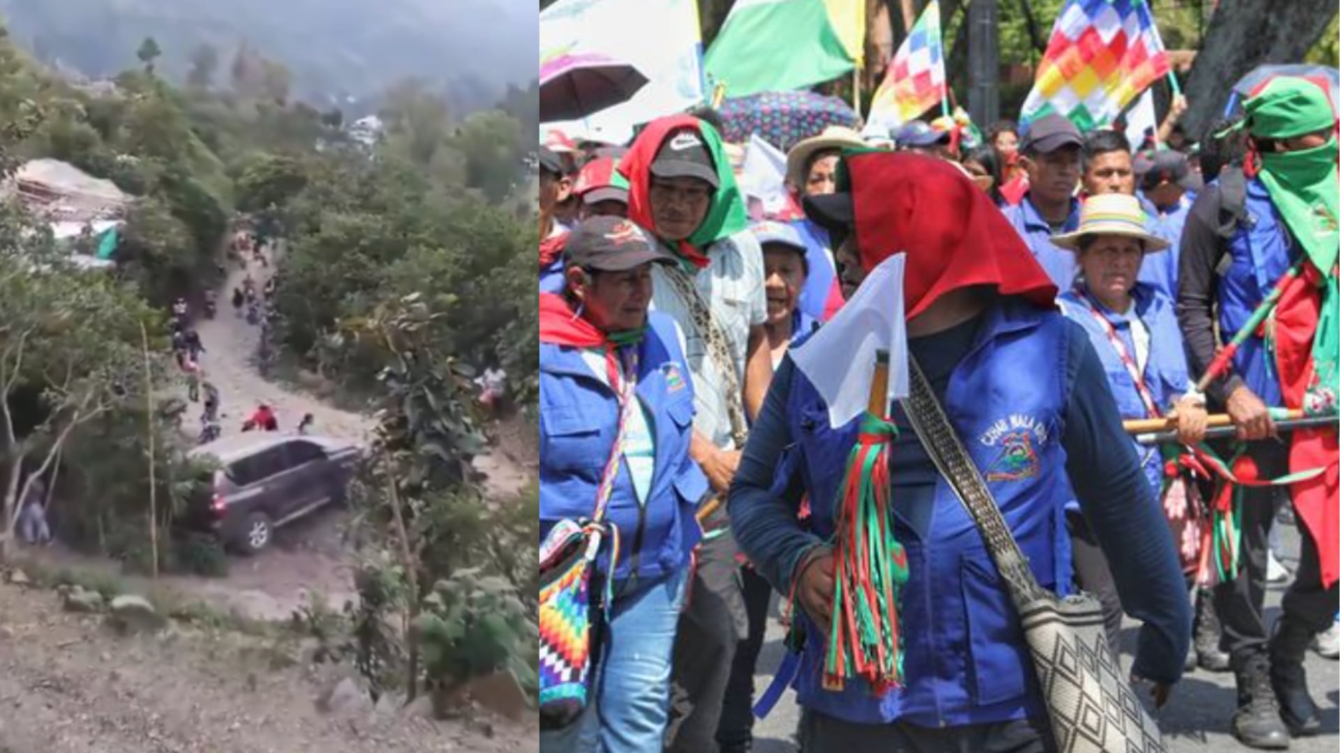Grupo armado atacó a minga indígena en Toribio, Cauca; hay heridos de gravedad