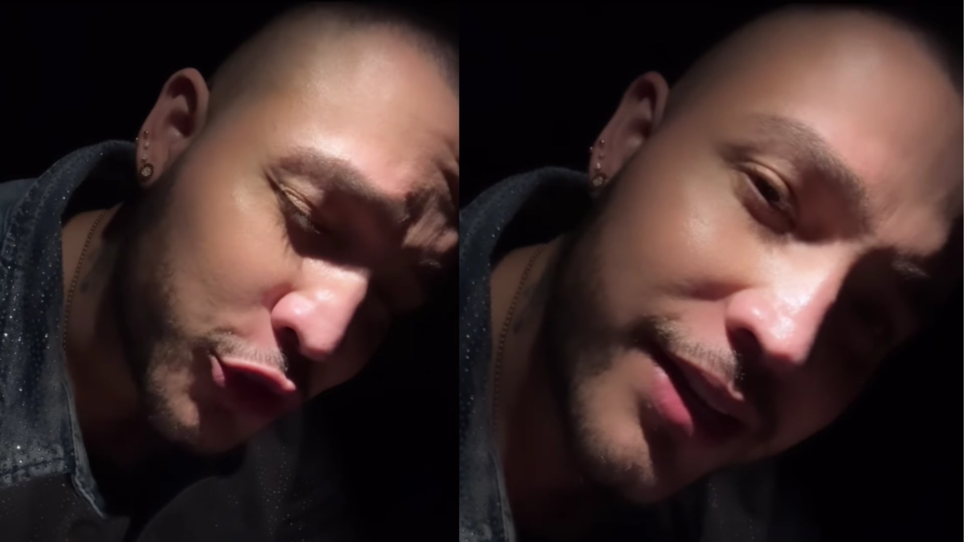 Jessi Uribe tomando mientras Paola Jara está en Chile