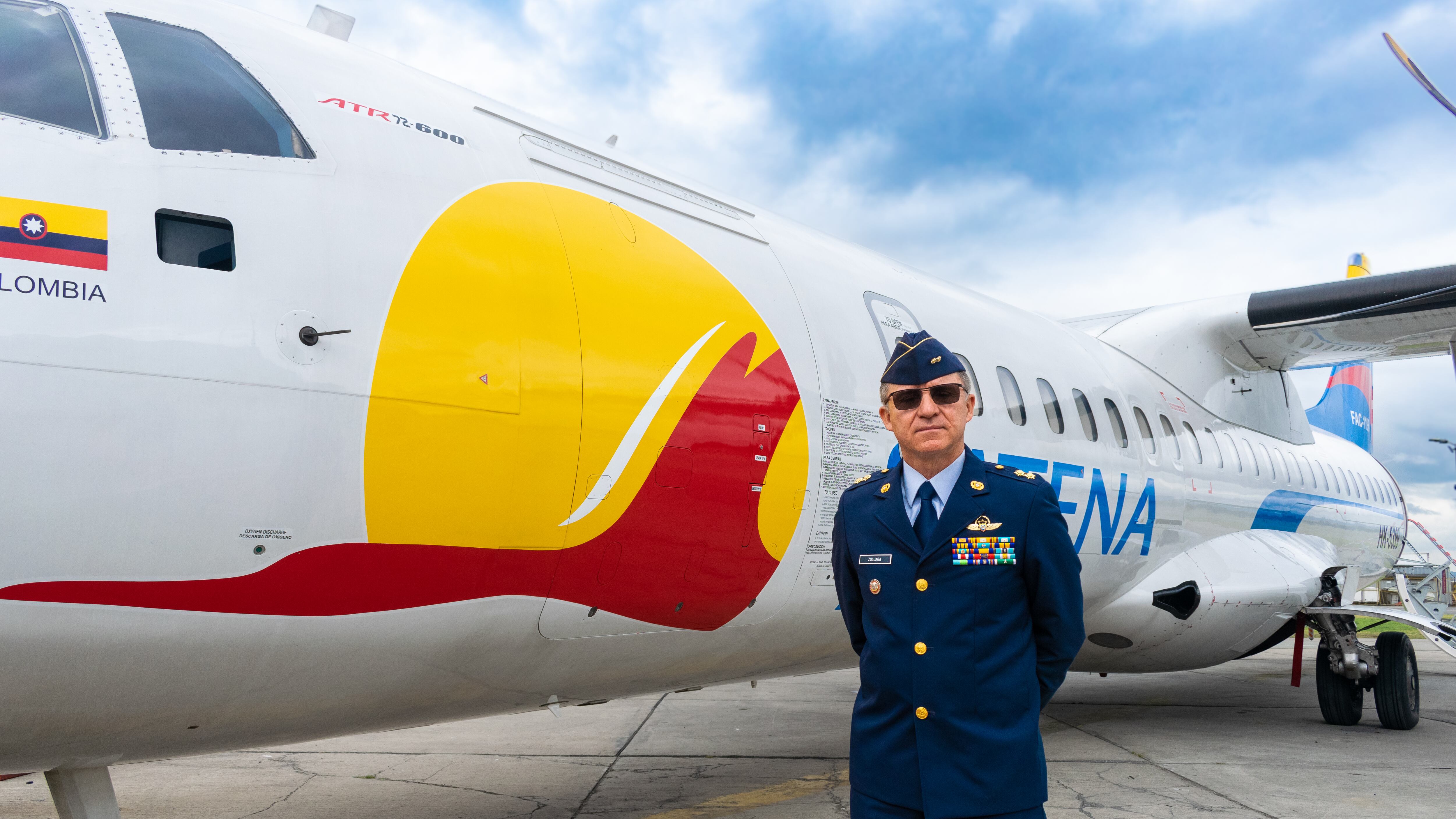 Satena, aerolínea estatal colombiana.