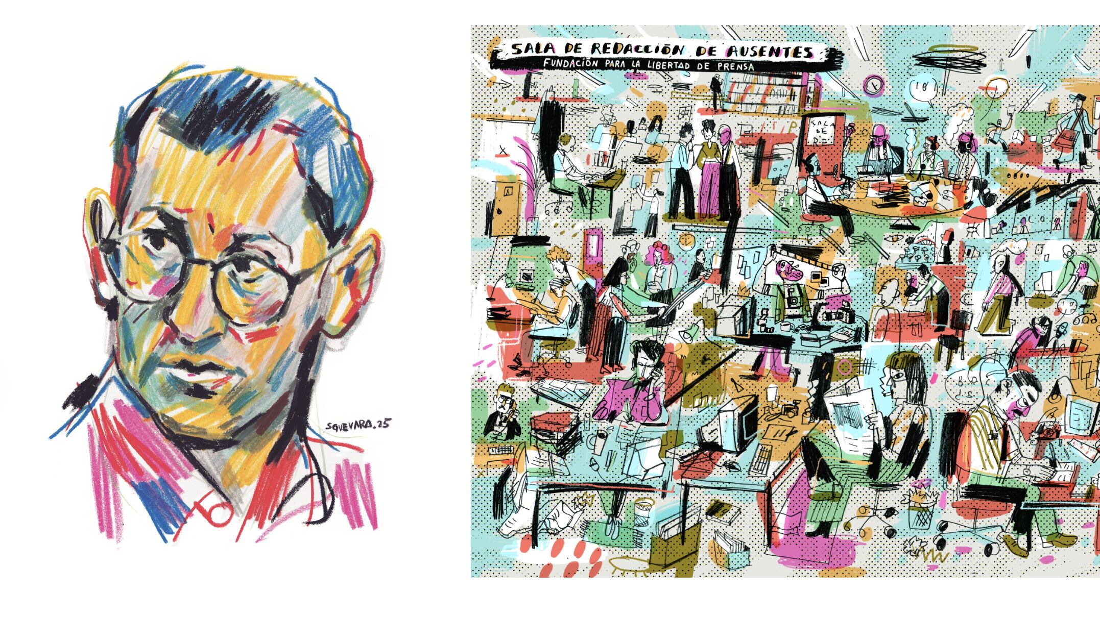 Sala de Redacción de Ausentes (FLIP)