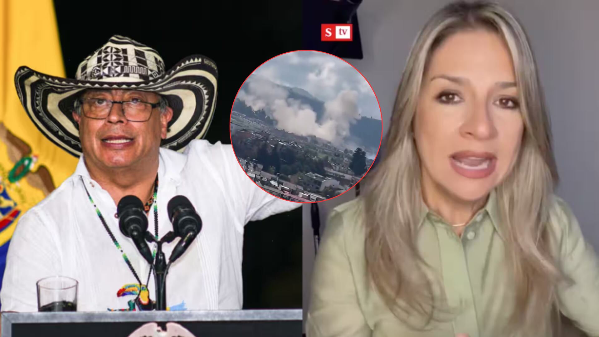 Explosión de volqueta en Tunja: Vicky Dávila arremetió contra Petrio