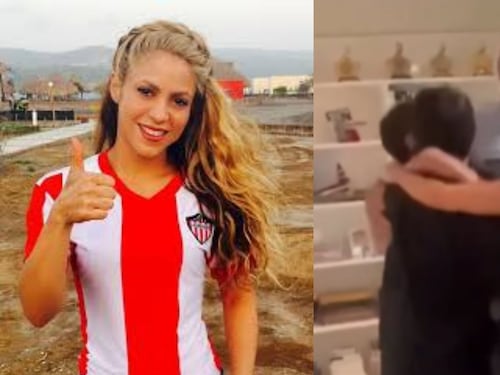 A Shakira también se le adelantó el carnaval y mostró cómo celebró el campeonato del Junior