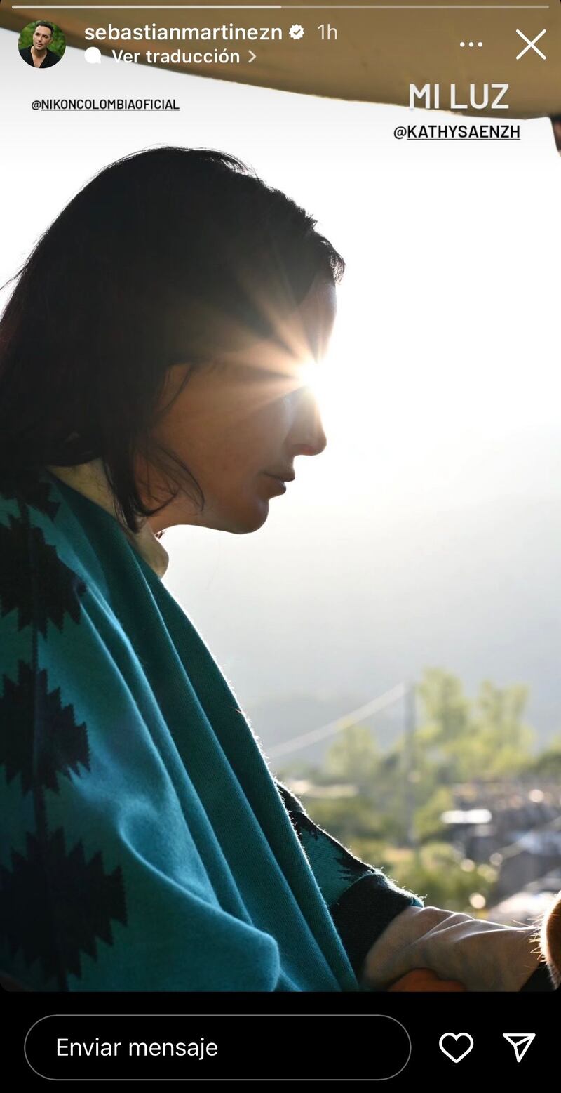 Sebastián Martínez mostró quién es la "luz" de su vida