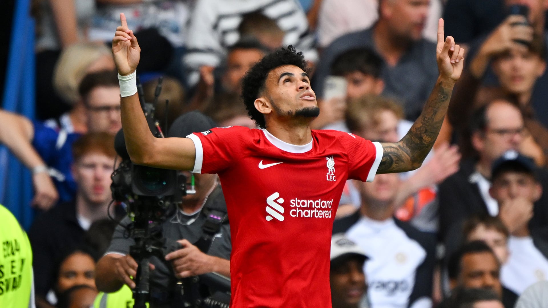 El gol de Luis Díaz en el partido Chelsea vs. Liverpool, por la Fecha 1 de Premier League 2023-24,