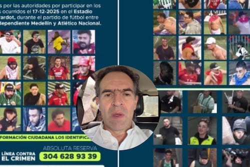 Fico reveló pruebas de los responsables de los desmanes en el Atanasio Girardot y dijo que tendrán que responder con sus propios recursos