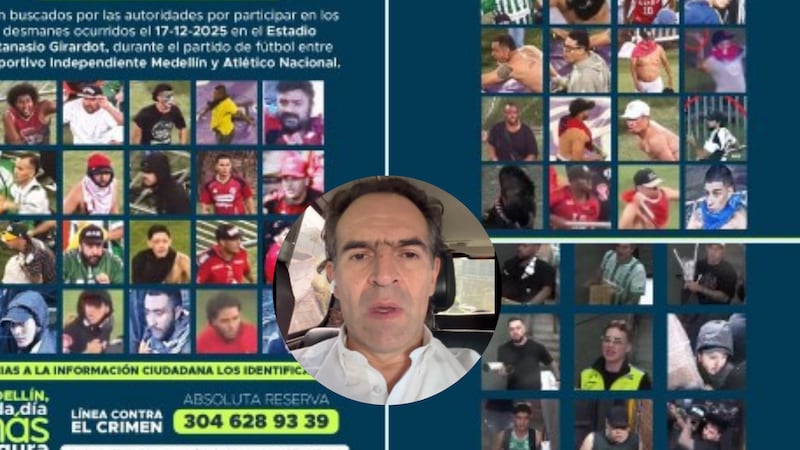 Fico reveló pruebas de los responsables de los desmanes en el Atanasio Girardot y dijo que tendrán que responder con sus propios recursos