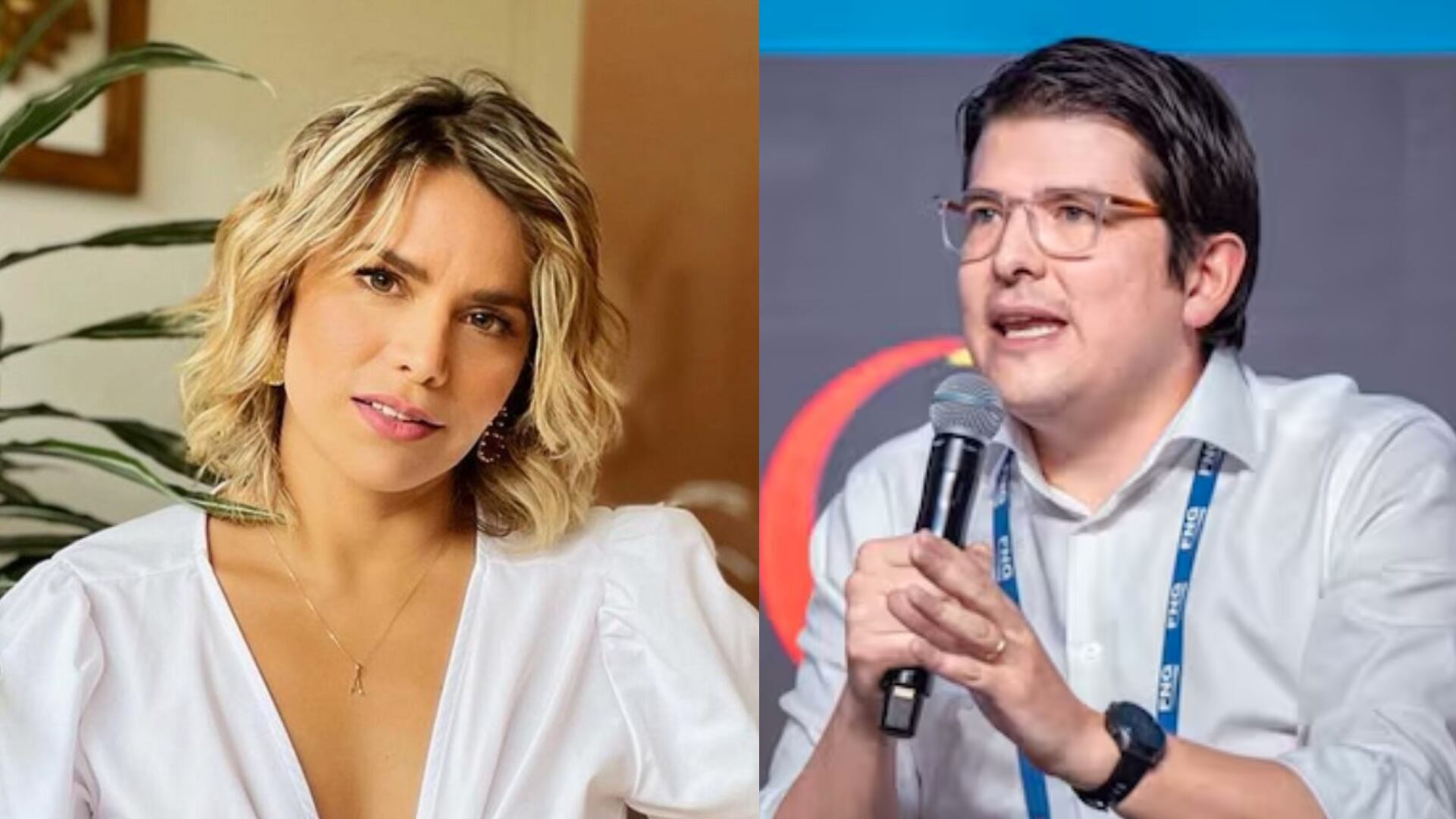 Adriana Lucía y Miguel Uribe