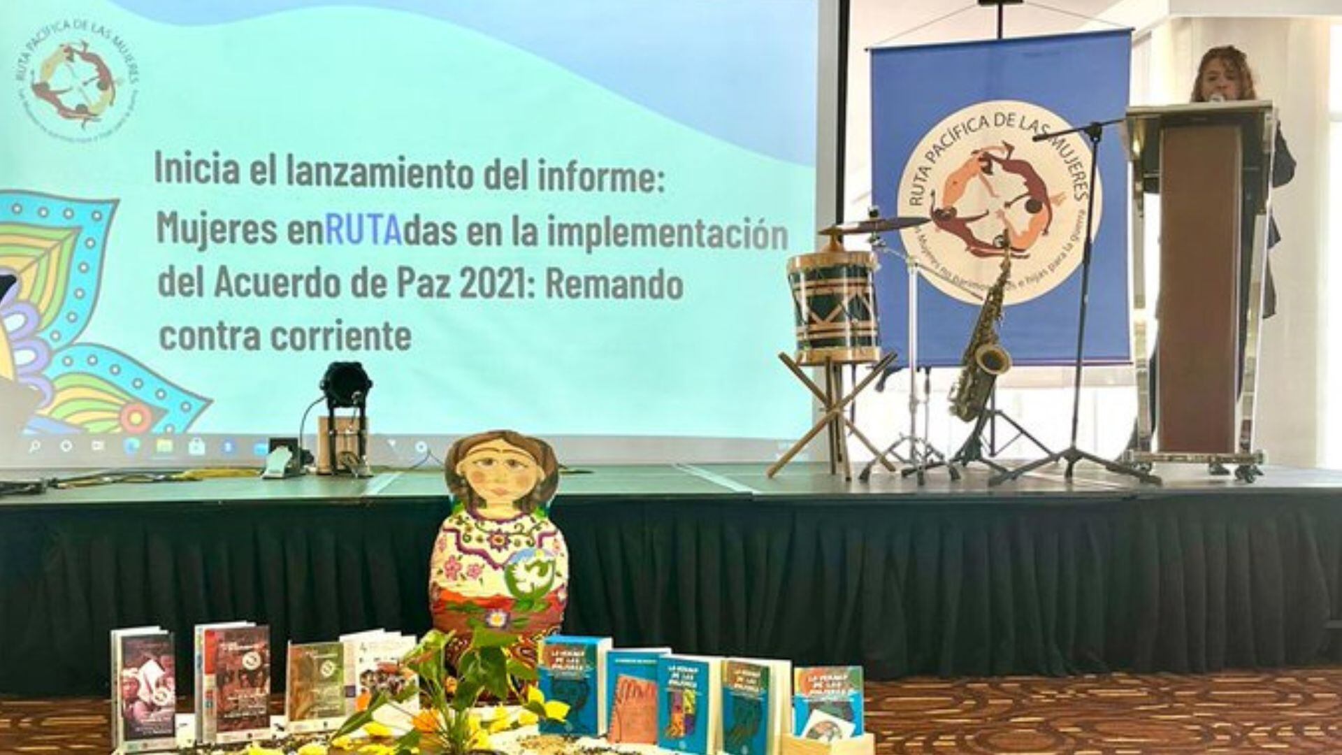 La Ruta Pacífica de las Mujeres entregó un informe que contiene el estado y avance, con corte a diciembre 2021, de las 130 medidas de género que se establecieron en el acuerdo.